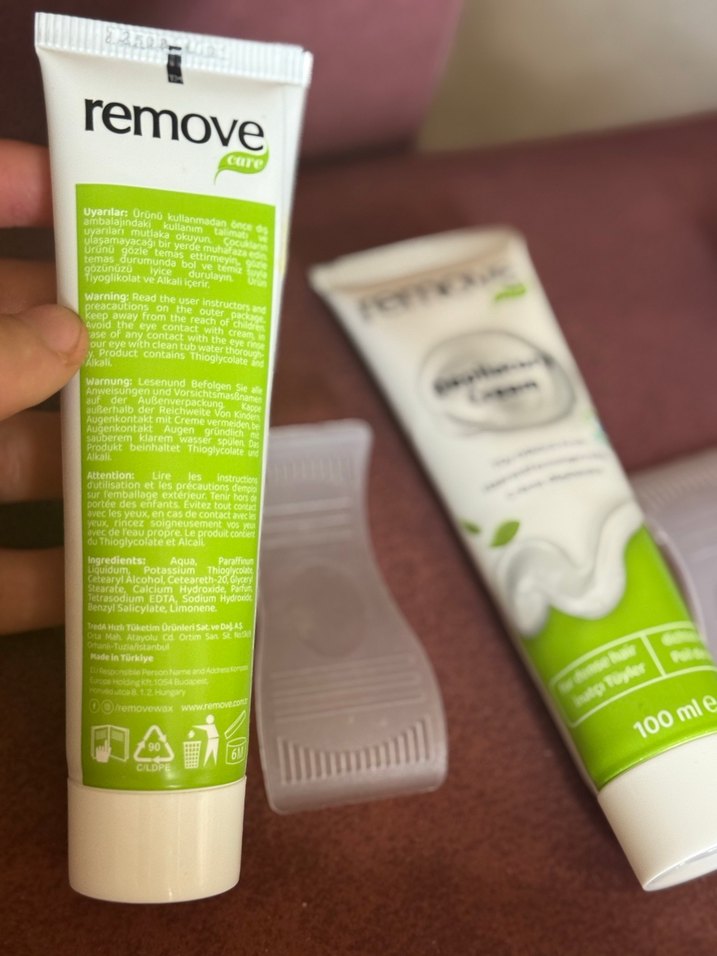 Remove (TDK)Tüy dökücü krem 3 adet
2adet spatula - Görsel 3