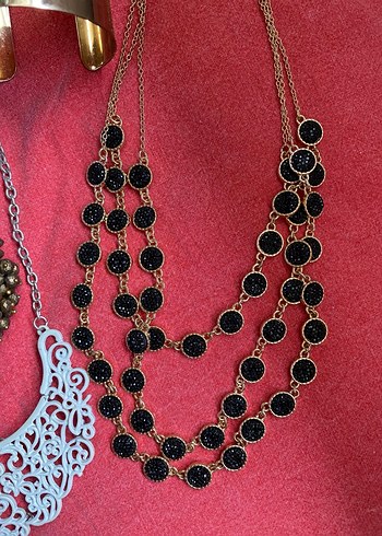 3 Adet Şık Kolye ve Bileklik - Görsel 2