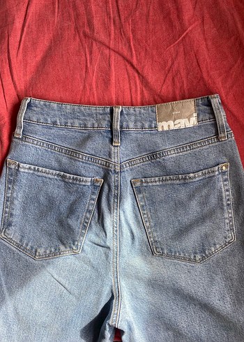 Mavi Mom Jean - Görsel 3