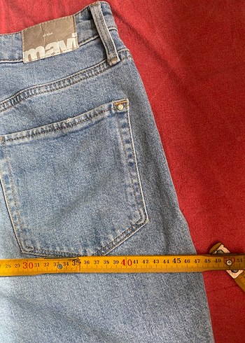 Mavi Mom Jean - Görsel 5