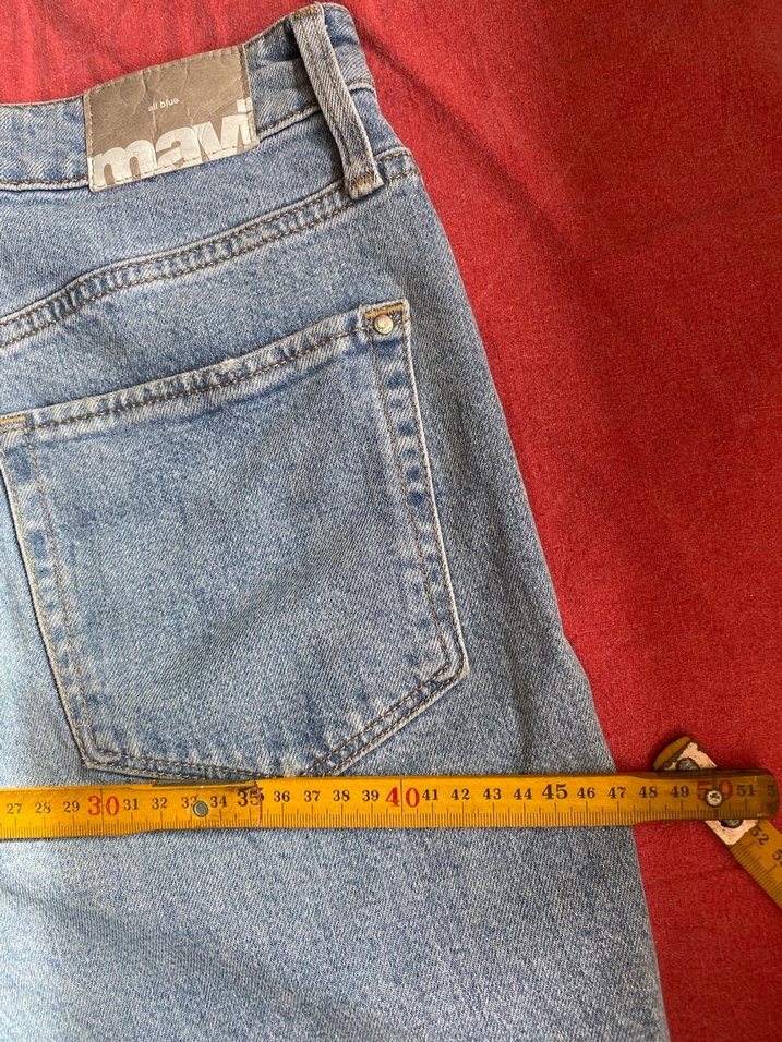 Mavi Mom Jean - Görsel 5