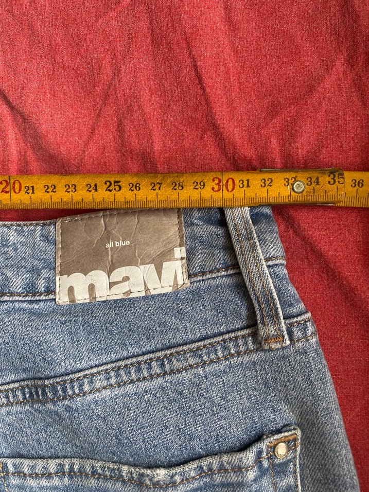 Mavi Mom Jean - Görsel 4