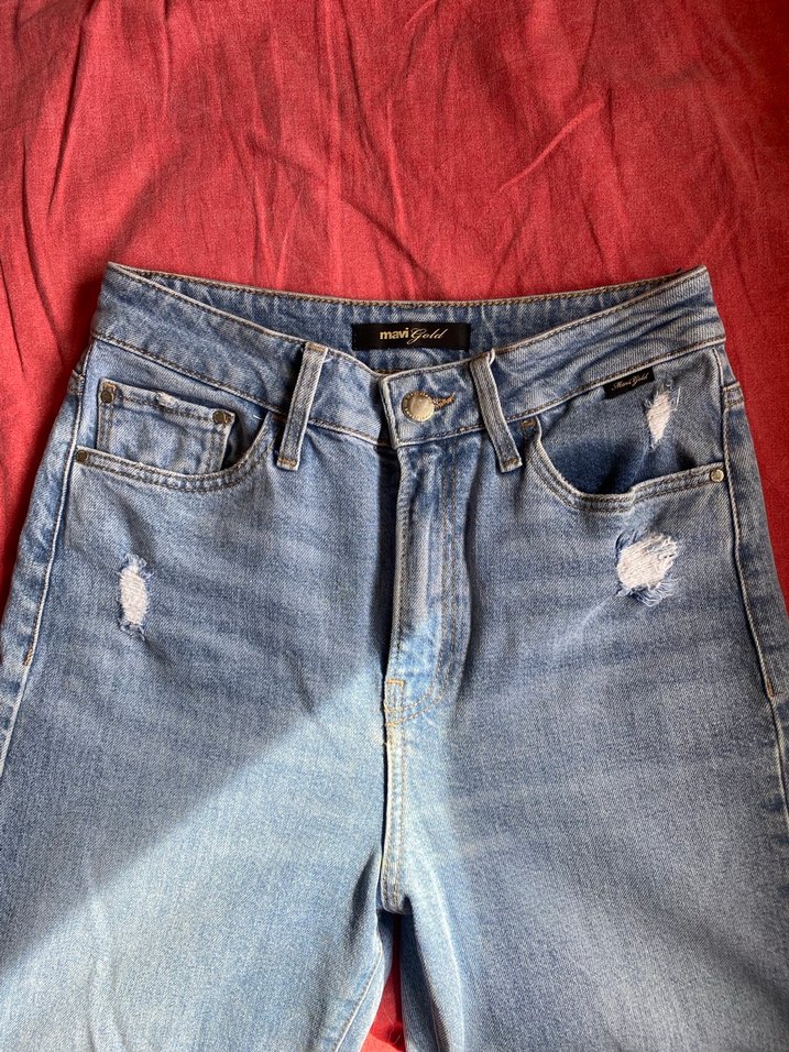 Mavi Mom Jean - Görsel 2