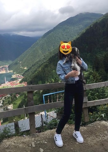 Siyah Mom Jean - Görsel 3