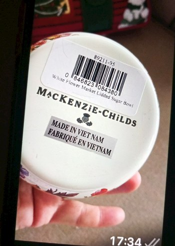 Mackenzie-Childs şeker lik defolu - Görsel 4