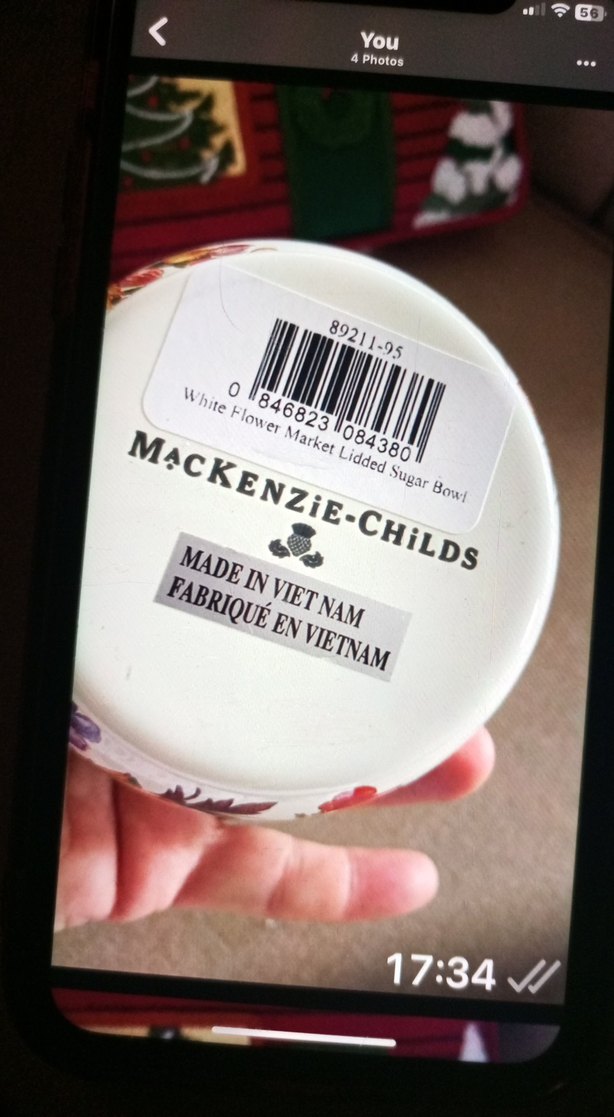 Mackenzie-Childs şeker lik defolu - Görsel 4