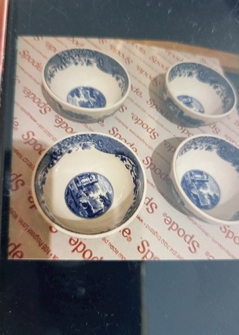 Spode Mavi Desenli 4'lü Kase Seti - Görsel 2