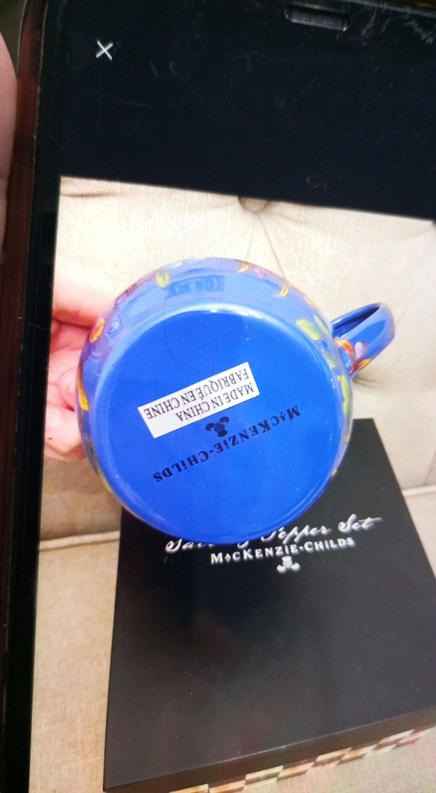 Mackenzie-Childs kupa - Görsel 2