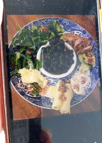 Spode porselen chip&dip sunum tabagı - Görsel 2