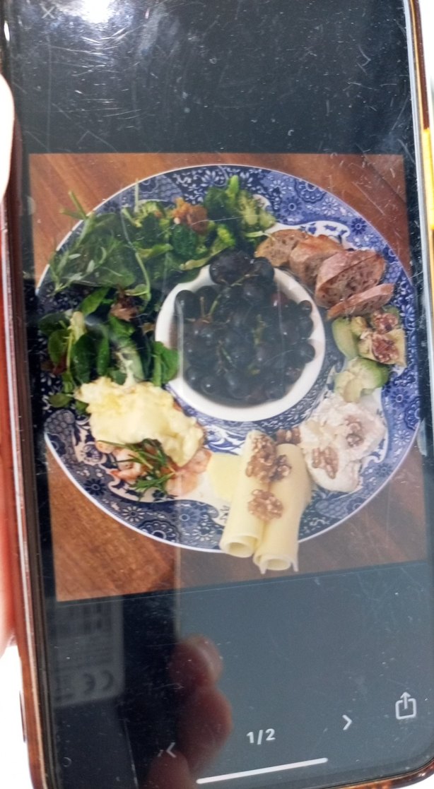 Spode porselen chip&dip sunum tabagı - Görsel 2