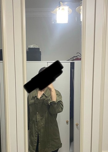 universal Beden haki Renk Kot ceket oversize haki