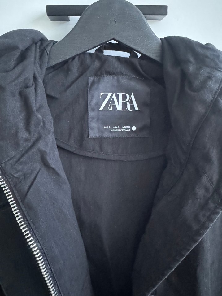 Düğmeli Siyah Kadın Ceket - Görsel 5