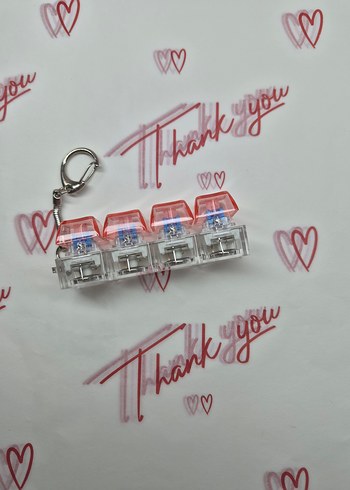 4 klavye tuşlu stres anahtarlığı - Görsel 3