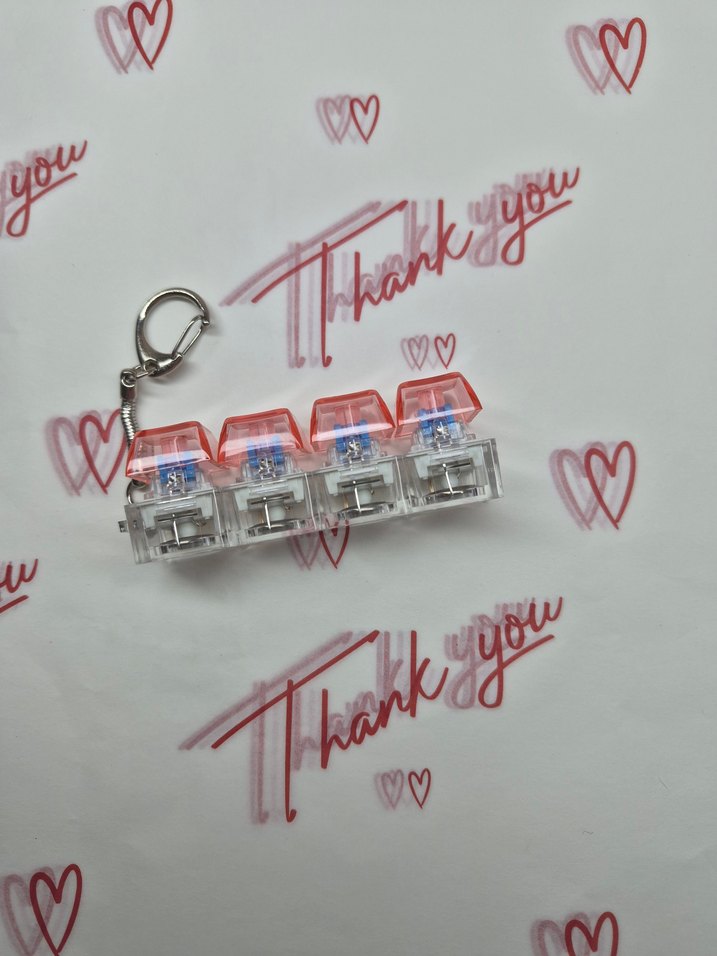 4 klavye tuşlu stres anahtarlığı - Görsel 3