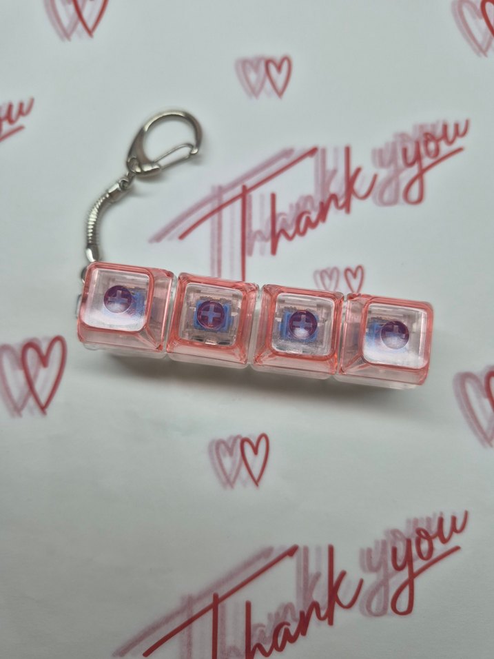 4 klavye tuşlu stres anahtarlığı - Görsel 4