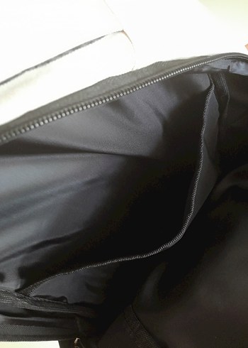 Beden çeşitli Renk LOAS marka Gri ve Siyah Fermuarlı Sırt Çantası