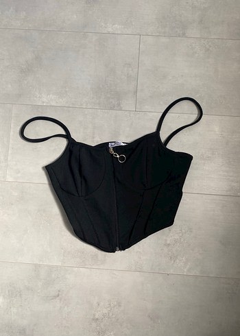 Trendyol & Milla Siyah Strappy Gotik Büstiyer