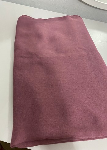 Diğer Pembe Saten Kadın Şal