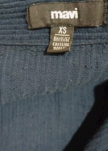 Lacivert Kadın Denim Gömlek - Görsel 2