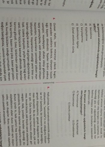 Sözel Konu Anlatımı Kitabı - Görsel 8