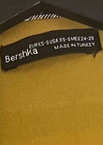 Sarı Ekose Düğmeli Kolsuz Kadın Yelek - Görsel 3