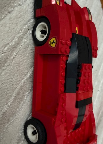 Kırmızı Lego Parçalı Oyuncak Araba - Görsel 3