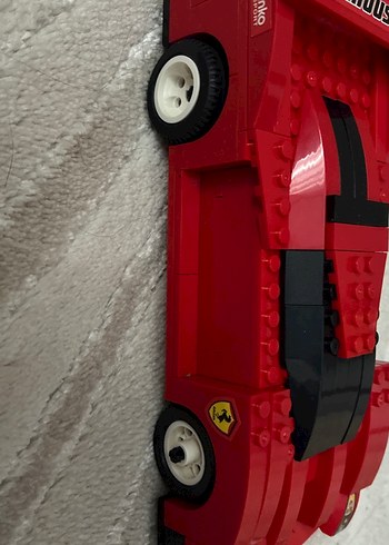 Kırmızı Lego Parçalı Oyuncak Araba - Görsel 2