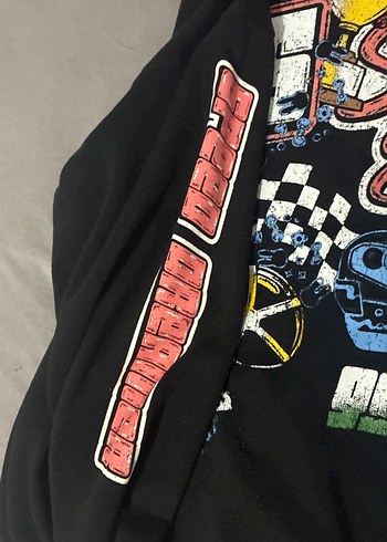 Rock Punk Esintili Siyah Erkek Tişörtü - Görsel 3