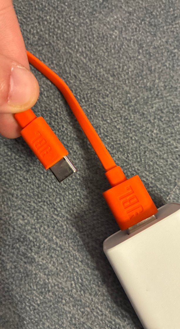 Turuncu Telefon Şarj Kablosu - Görsel 2