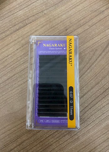 Diğer NAGARAKU Siyah Takma İpek Kirpik