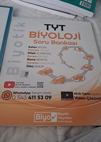 tyt fizik biyoloji kimya