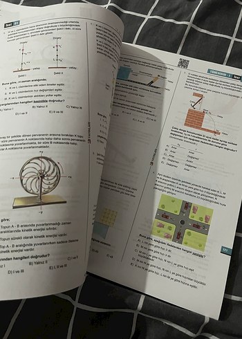 AYT Fizik Soru Bankası 3D Video Çözümlü 3 sayfa çözülmüş - Görsel 3