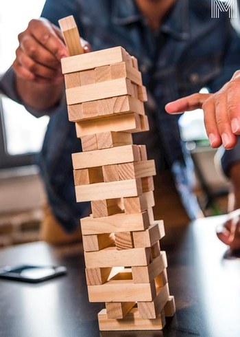 Jenga 55 parça - Görsel 6