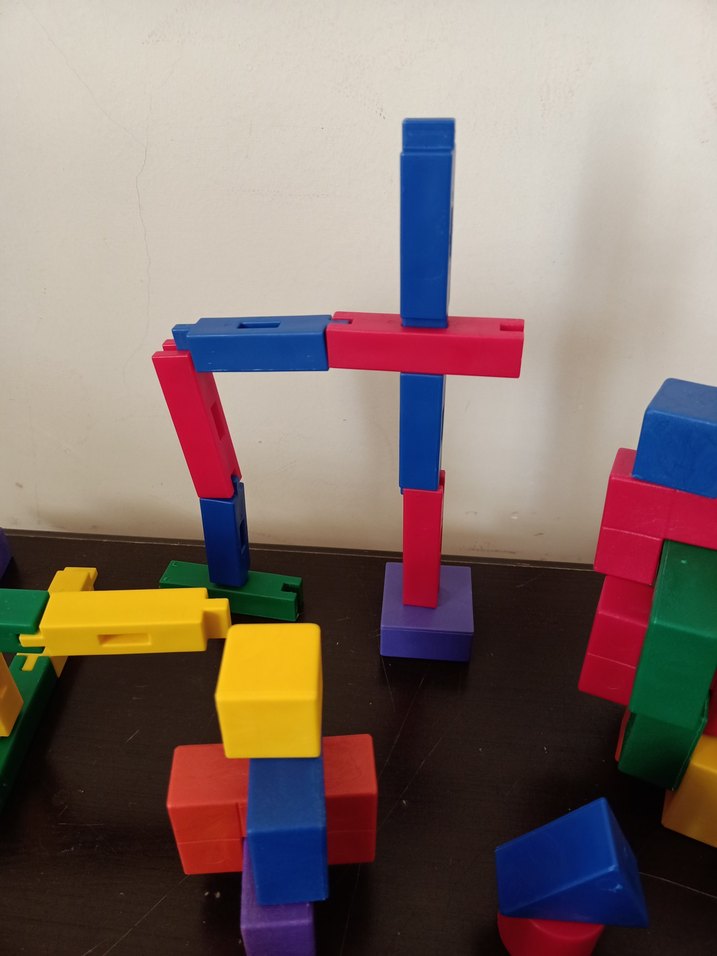 Renkli Jenga seti - Görsel 3