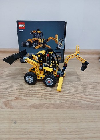 LEGO Technic Sarı Kepçe - Görsel 6