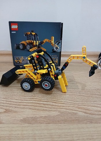 LEGO Technic Sarı Kepçe - Görsel 5