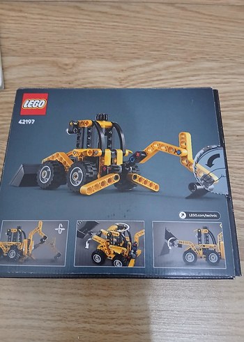 LEGO Technic Sarı Kepçe - Görsel 11