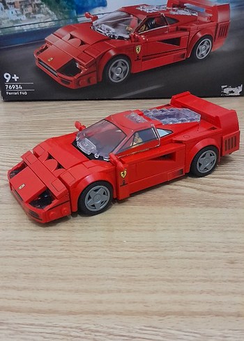 LEGO Kırmızı Ferrari F40 Oyuncak Araba - Görsel 7