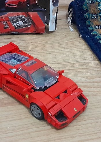 LEGO Kırmızı Ferrari F40 Oyuncak Araba - Görsel 13
