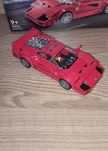 LEGO Kırmızı Ferrari F40 Oyuncak Araba - Görsel 5