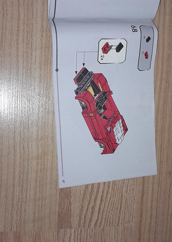 LEGO Kırmızı Ferrari F40 Oyuncak Araba - Görsel 17