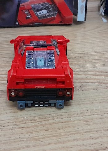 LEGO Kırmızı Ferrari F40 Oyuncak Araba - Görsel 11