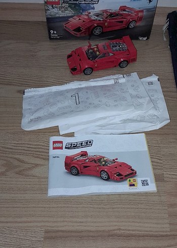 LEGO Kırmızı Ferrari F40 Oyuncak Araba - Görsel 16