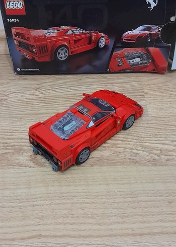 LEGO Kırmızı Ferrari F40 Oyuncak Araba - Görsel 12
