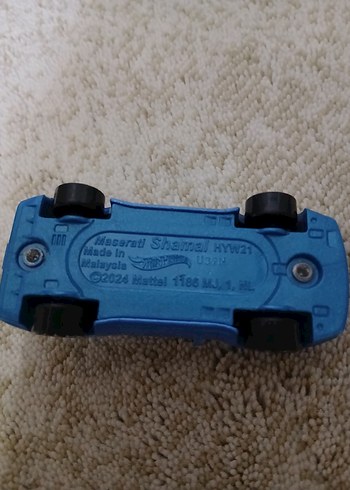Hotwheels Mavi Maserati Shamal Araba - Görsel 8