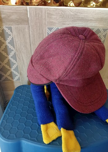 Bordo Kep - Görsel 4