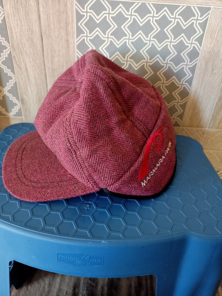 Bordo Kep - Görsel 3