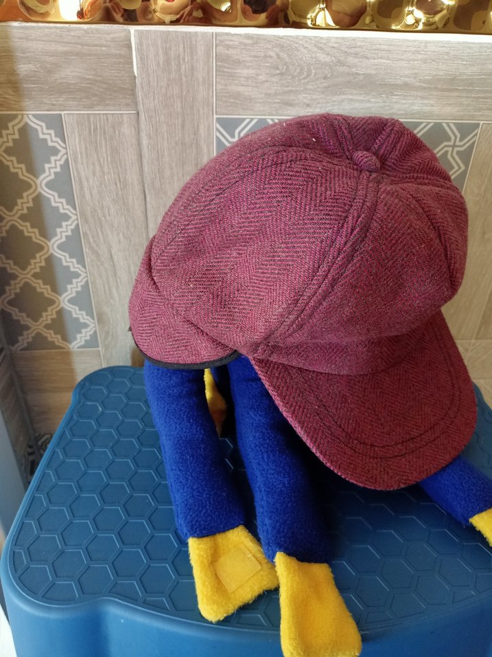 Bordo Kep - Görsel 4