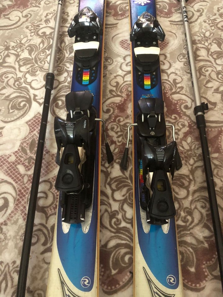 Mavi Desenli Erkek Kayak Takımı - Görsel 2