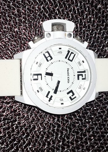 Beyaz Minimalist Erkek Kol Saati - Görsel 2